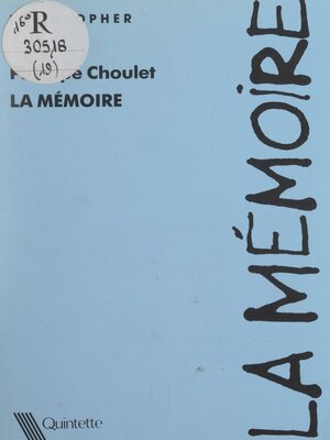 cover image of La mémoire